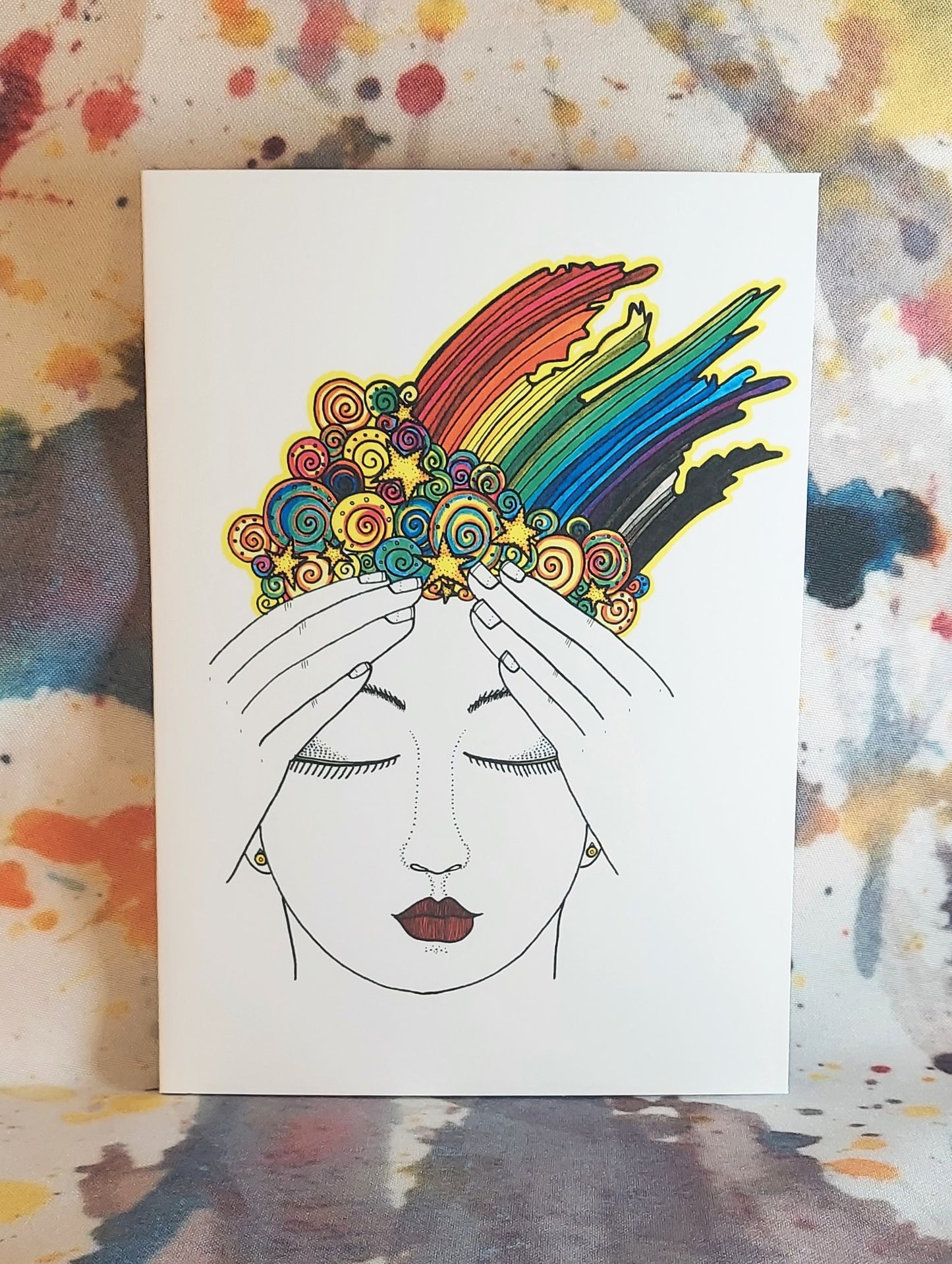 Rainbow Intuition 5x7" 3 Card Pack