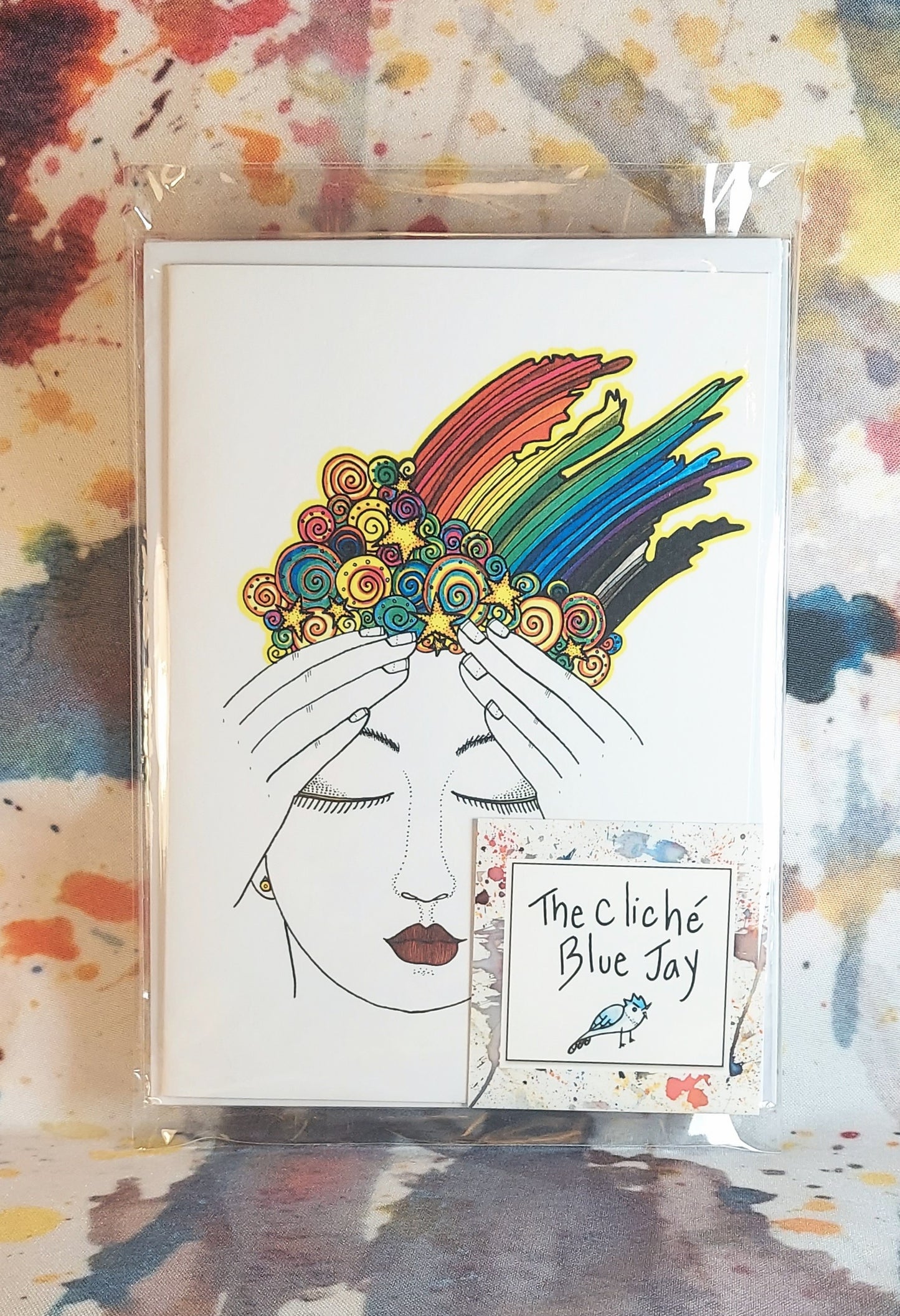 Rainbow Intuition 5x7" 3 Card Pack